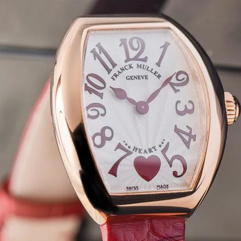 Franck Muller Heart 5002SQZ 31mm Rose gold Silver 8