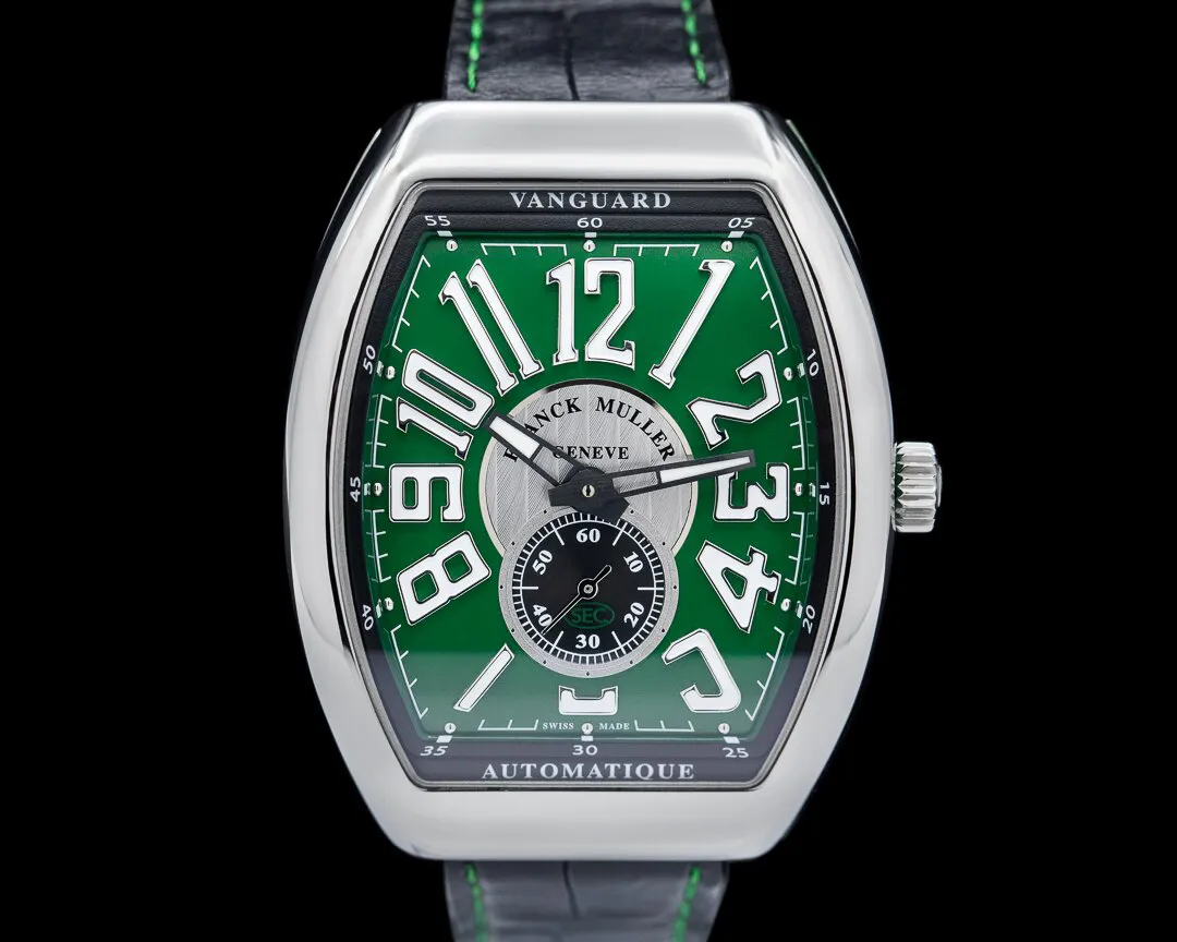 Franck Muller Vanguard T41V S S6 AT AC FO VIN 47mm Stainless steel Green