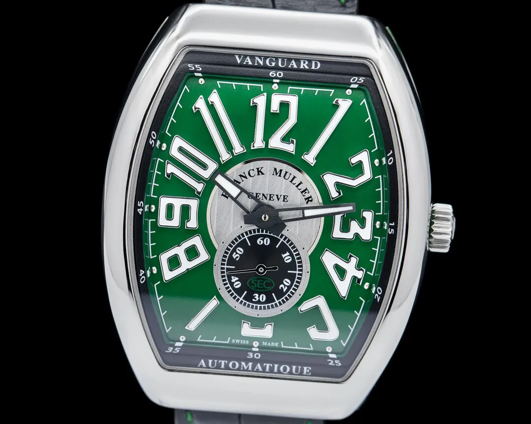 Franck Muller Vanguard T41V S S6 AT AC FO VIN 47mm Stainless steel Green 1