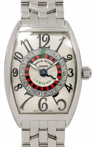 Franck Muller Vegas 6850 VEGAS 34mm Stainless steel Silver