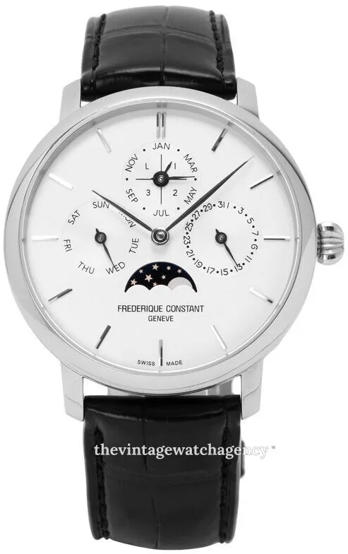 Frédérique Constant Manufacture FC-775S4S6 42mm Stainless steel White