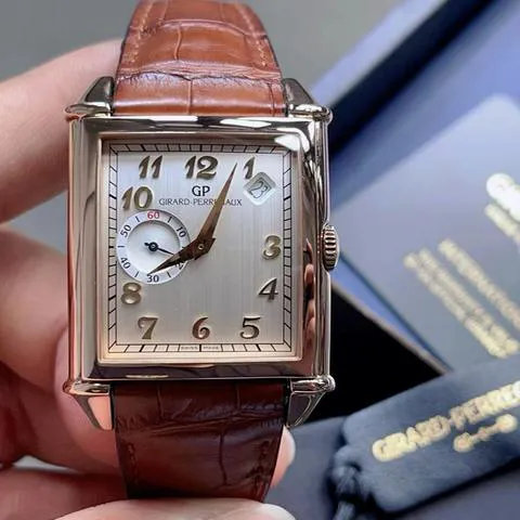 Girard-Perregaux Vintage 1945 25835-52-121-BACA 48mm Rose gold Silver