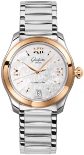 Glashütte Lady Serenade 1-39-22-09-06-34 36mm Stainless steel and 18k rose gold