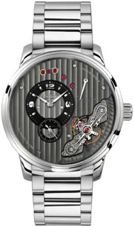 Glashütte PanoInverse 1-66-06-04-22-71 Stainless steel Gray