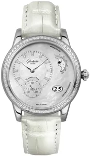 Glashütte PanoMatic Luna 1-90-12-01-12-01 Stainless steel