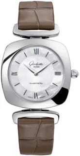 Glashütte Pavonina 1-03-02-05-02-30 Stainless steel White