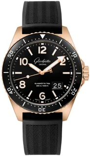 Glashütte SeaQ Panorama Date 1-36-13-03-90-33 Red gold Black