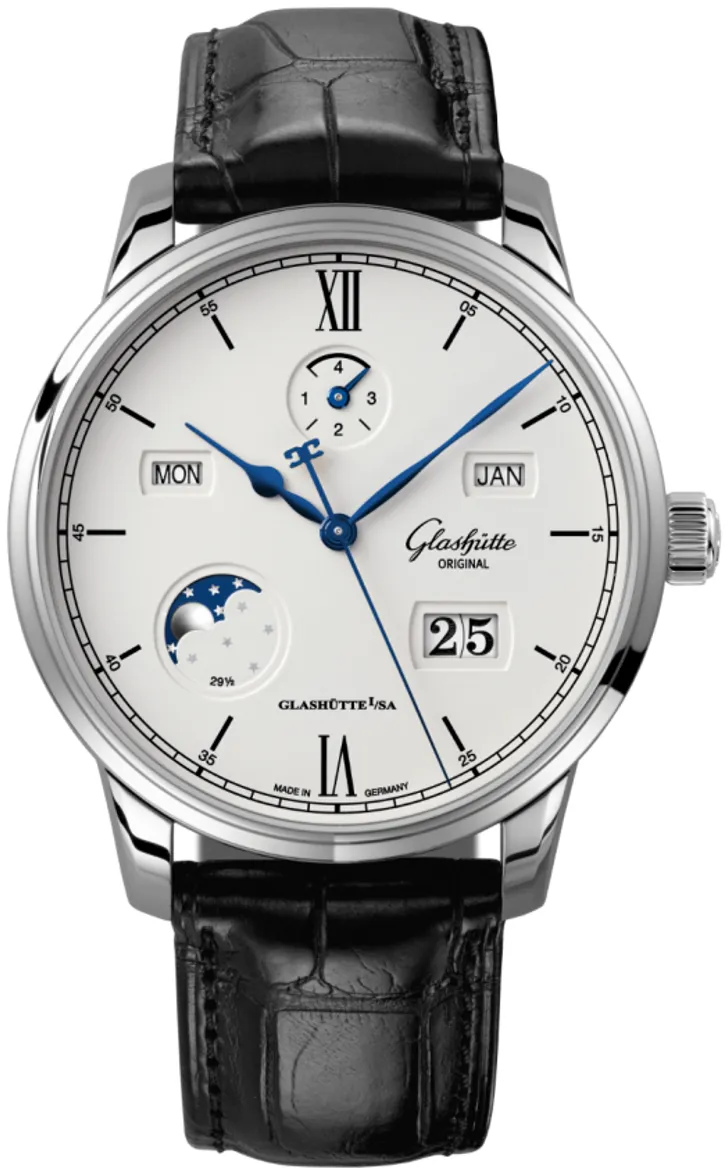 Glashütte Senator Excellence 1-36-02-01-02-61 42mm Stainless steel Silver