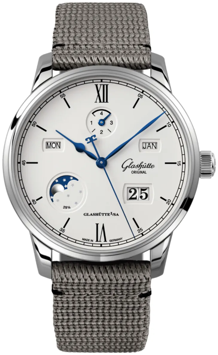 Glashütte Senator Excellence 1-36-02-01-02-66 42mm Stainless steel Silver