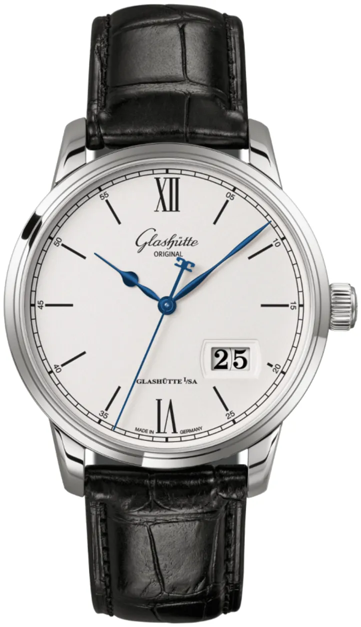 Glashütte Senator Excellence 1-36-03-01-02-61 40mm Stainless steel Silver