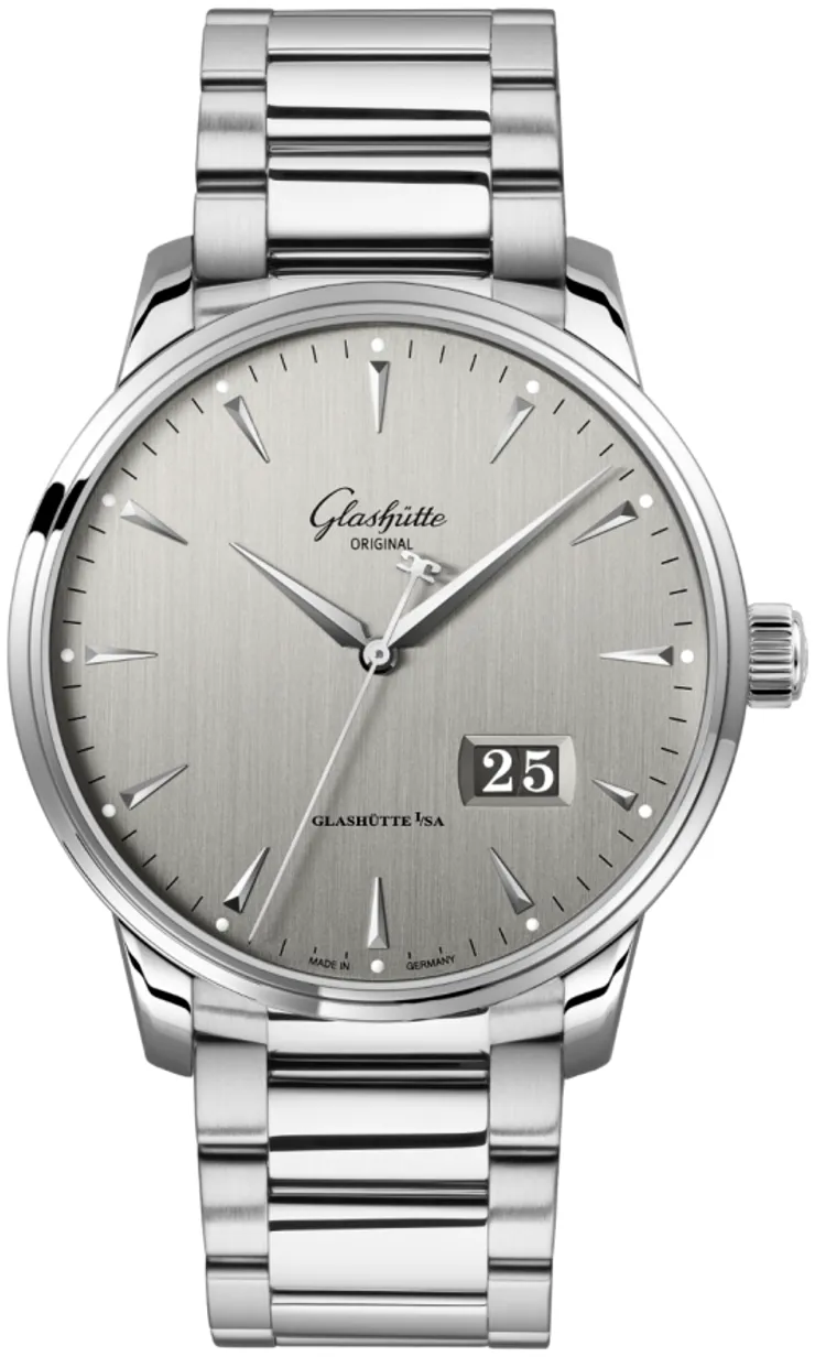 Glashütte Senator Excellence 1-36-03-03-02-71 42mm Stainless steel Gray