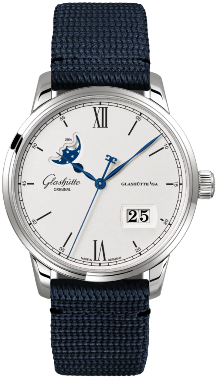 Glashütte Senator Excellence 1-36-04-01-02-64 40mm Stainless steel Silver