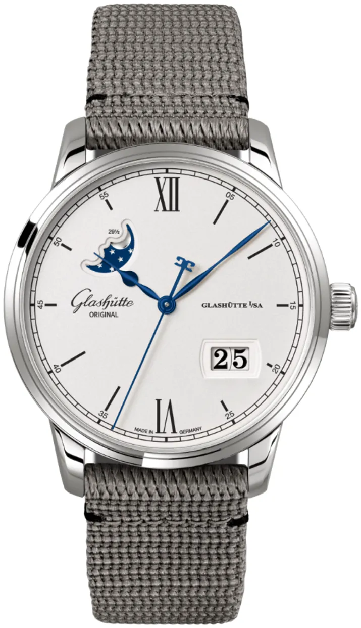 Glashütte Senator Excellence 1-36-04-01-02-66 40mm Stainless steel Silver