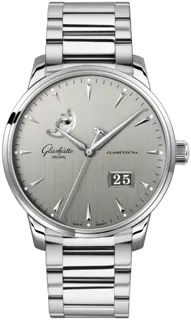 Glashütte Senator Excellence 1-36-04-03-02-71 Stainless steel Silver