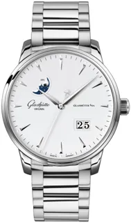 Glashütte Senator Excellence 1-36-04-05-02-71 Stainless steel White