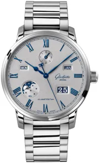 Glashütte Senator Excellence 1-36-12-03-02-71 Stainless steel Silver