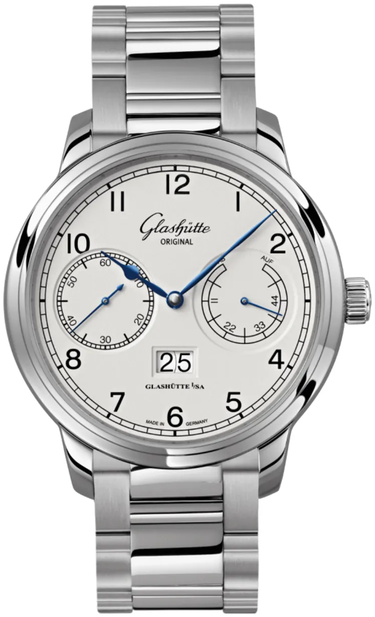 Glashütte Senator Observer 100-14-05-02-14 44mm Stainless steel Silver