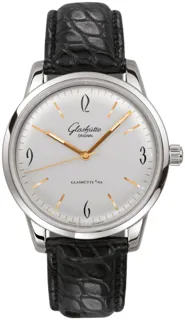 Glashütte Sixties 1-39-52-01-02-04 39mm Stainless steel Silver