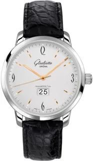 Glashütte Sixties Panorama Date 2-39-47-01-02-04 42mm Stainless steel Silver