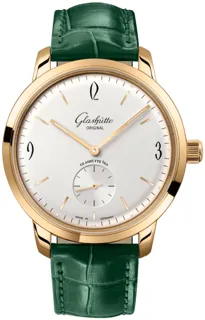 Glashütte Vintage 1-39-60-01-01-04 Rose gold Silver