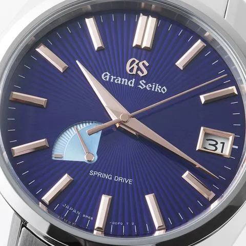 Grand Seiko Heritage SBGA447 40mm Stainless steel Blue 5