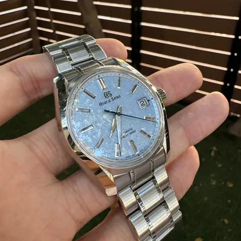 Grand Seiko Heritage SBGH295 40mm Stainless steel Blue 4