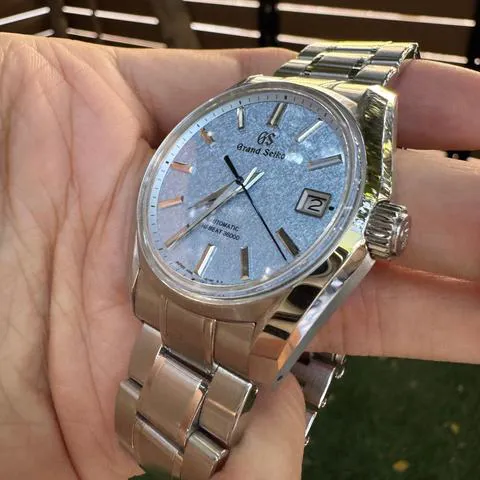 Grand Seiko Heritage SBGH295 40mm Stainless steel Blue 5