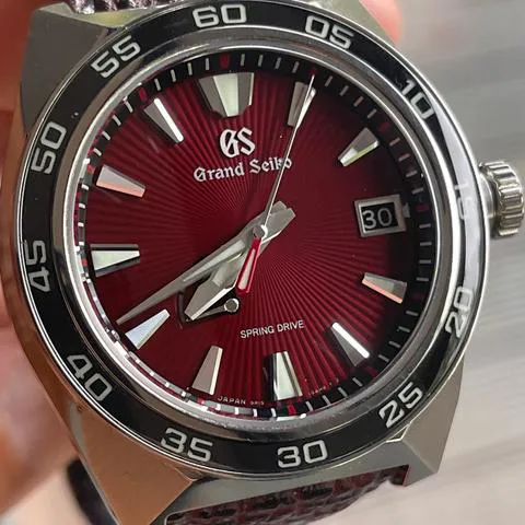 Grand Seiko SBGA405 44.5mm Titanium Red