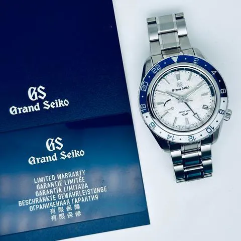 Grand Seiko SBGE275 44mm Stainless steel White