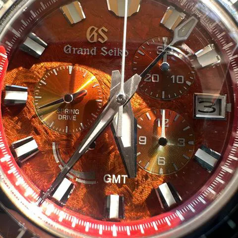 Grand Seiko Sport SBGC275 44.5mm Titanium Bordeaux