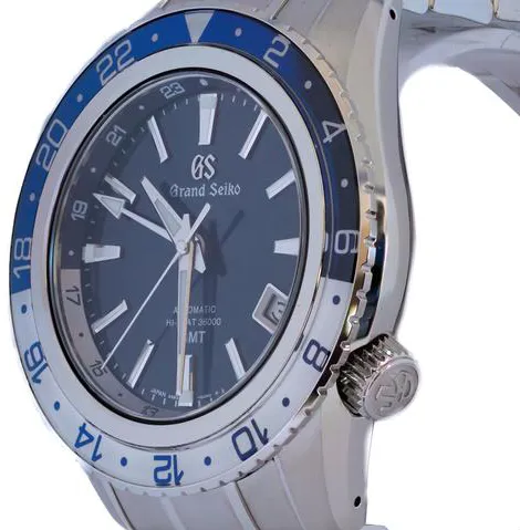 Grand Seiko Sport SBGJ237 44mm Stainless steel Blue 5