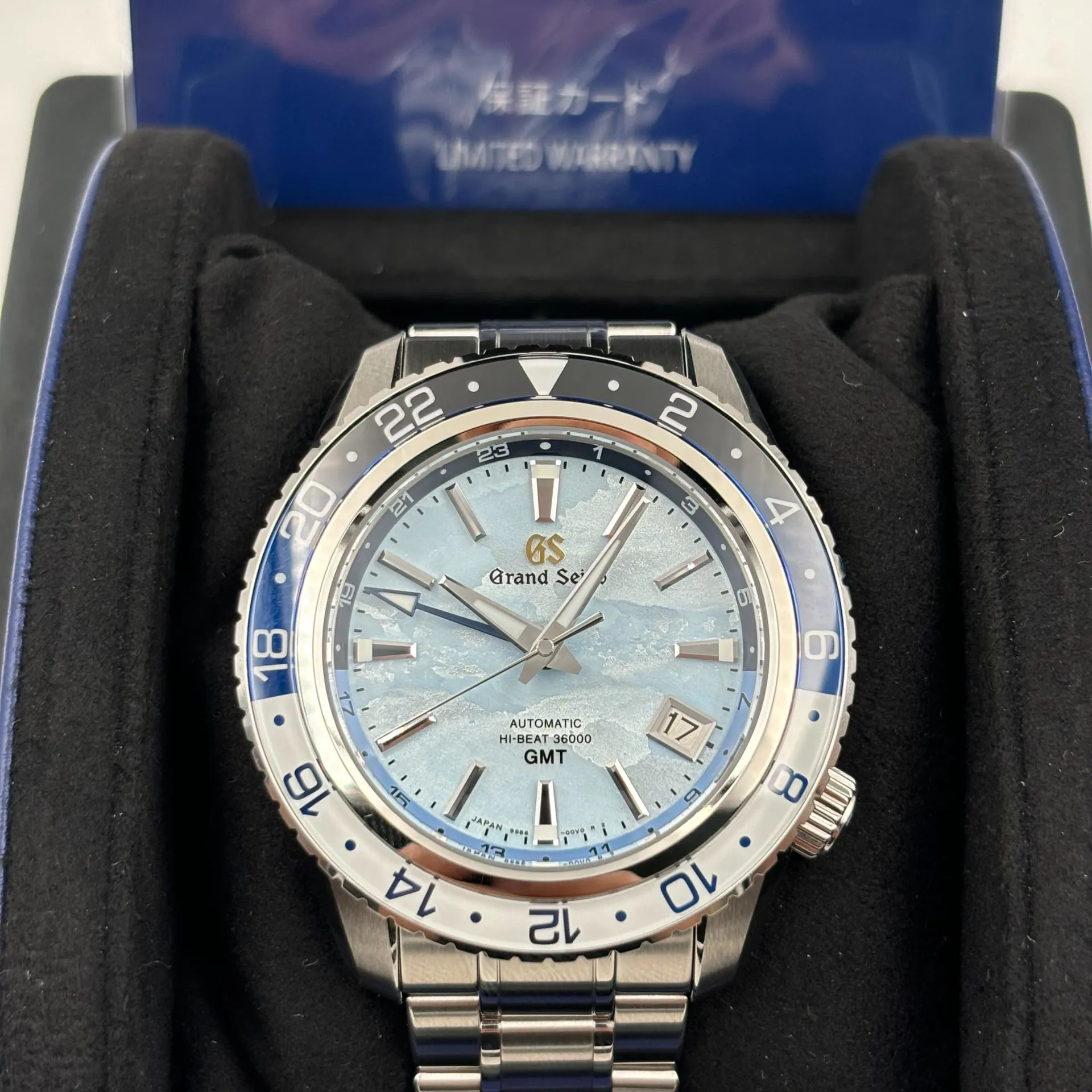 Grand Seiko Sport SBGJ275 44mm Stainless steel Blue