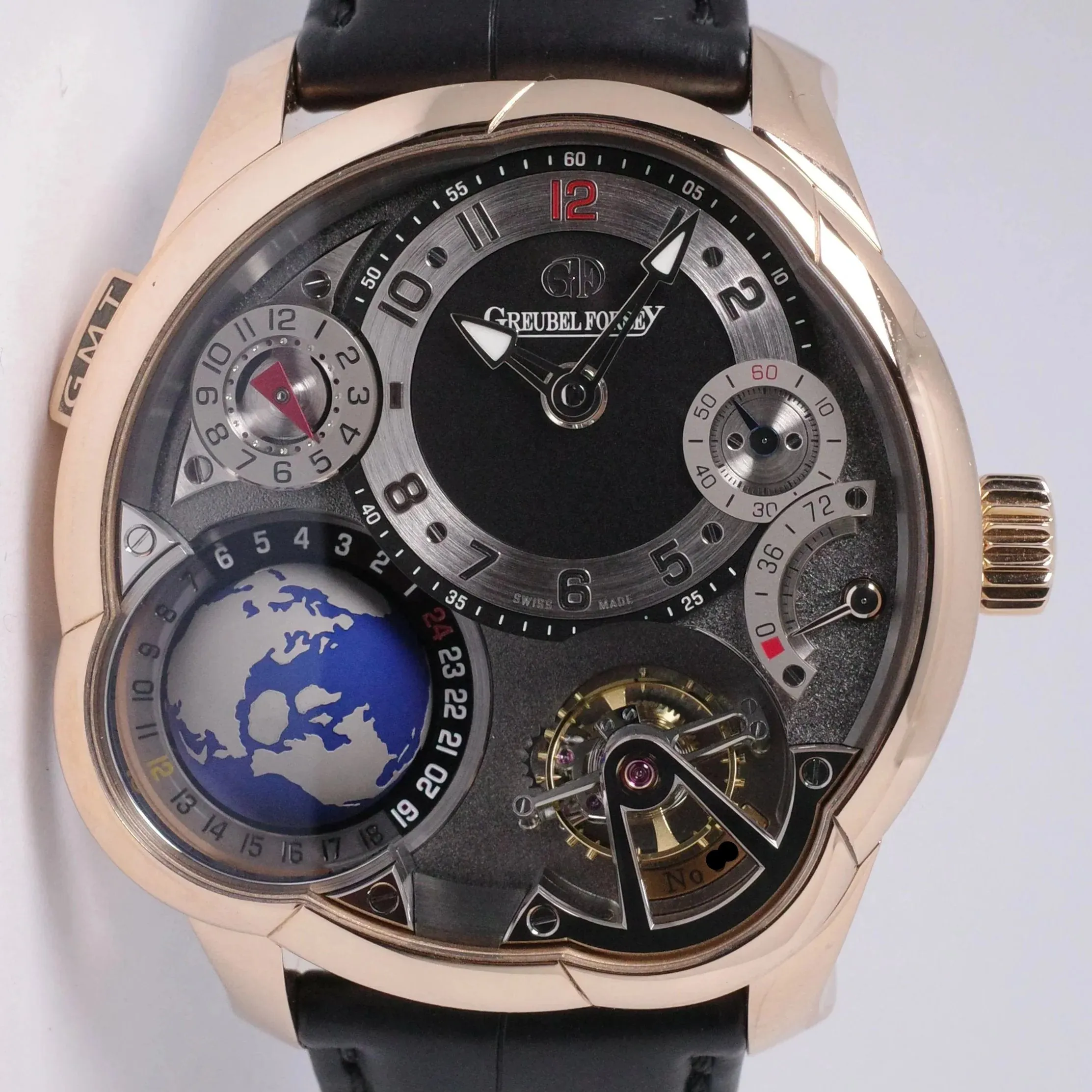 Greubel Forsey GMT 97805 GF05 43.5mm Rose gold Gray