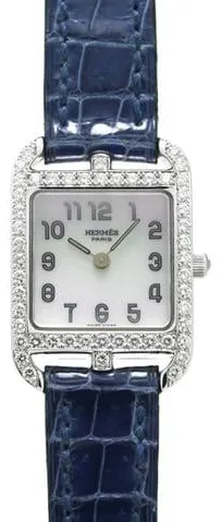 Hermès Cape Cod CC1.192.213 19.5mm White gold Mother-of-pearl