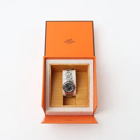 Hermès Clipper CL4.220 24mm Stainless steel Gray 1