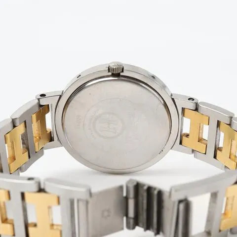 Hermès Clipper 34 34mm Yellow gold and Stainless steel Champagne 5