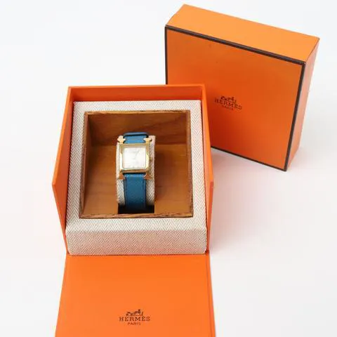 Hermès Heure H HH1.201 21mm Yellow gold and Stainless steel Silver 1