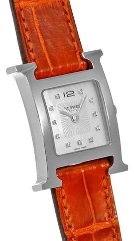 Hermès Heure H HH1.210.290 21mm Stainless steel White 2