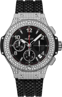 Hublot Big Bang 341.SX.130.RX.174 Stainless steel and Diamond Black