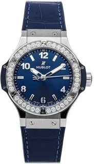 Hublot Big Bang 38 mm 361.SX.7170.LR.1204 Stainless steel Blue