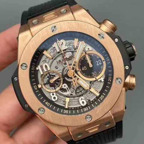 Hublot Big Bang 421.OX.1180.RX 44mm Rose gold Skeleton