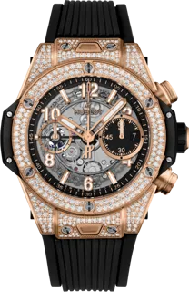 Hublot Big Bang Unico 441.OX.1181.RX.1704 Yellow gold and Diamond Skeletonized