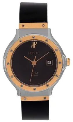 Hublot Classic 1393.2 28mm Yellow gold and Stainless steel Black