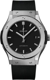 Hublot Classic Fusion 45, 42, 38, 33  511.NX.1171.RX Titanium Black