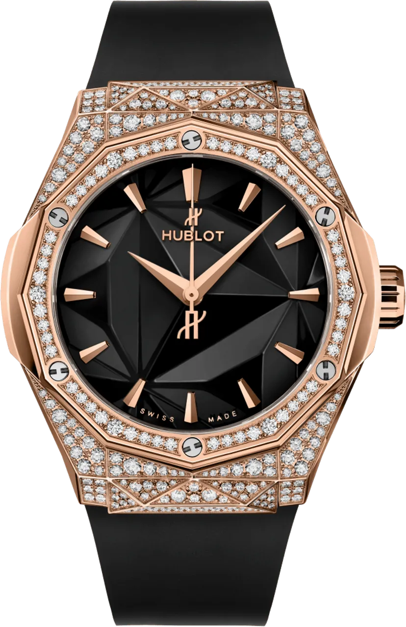 Hublot Classic Fusion 45, 42, 38, 33  550.OS.1800.RX.1604.ORL19 40mm Yellow gold Black