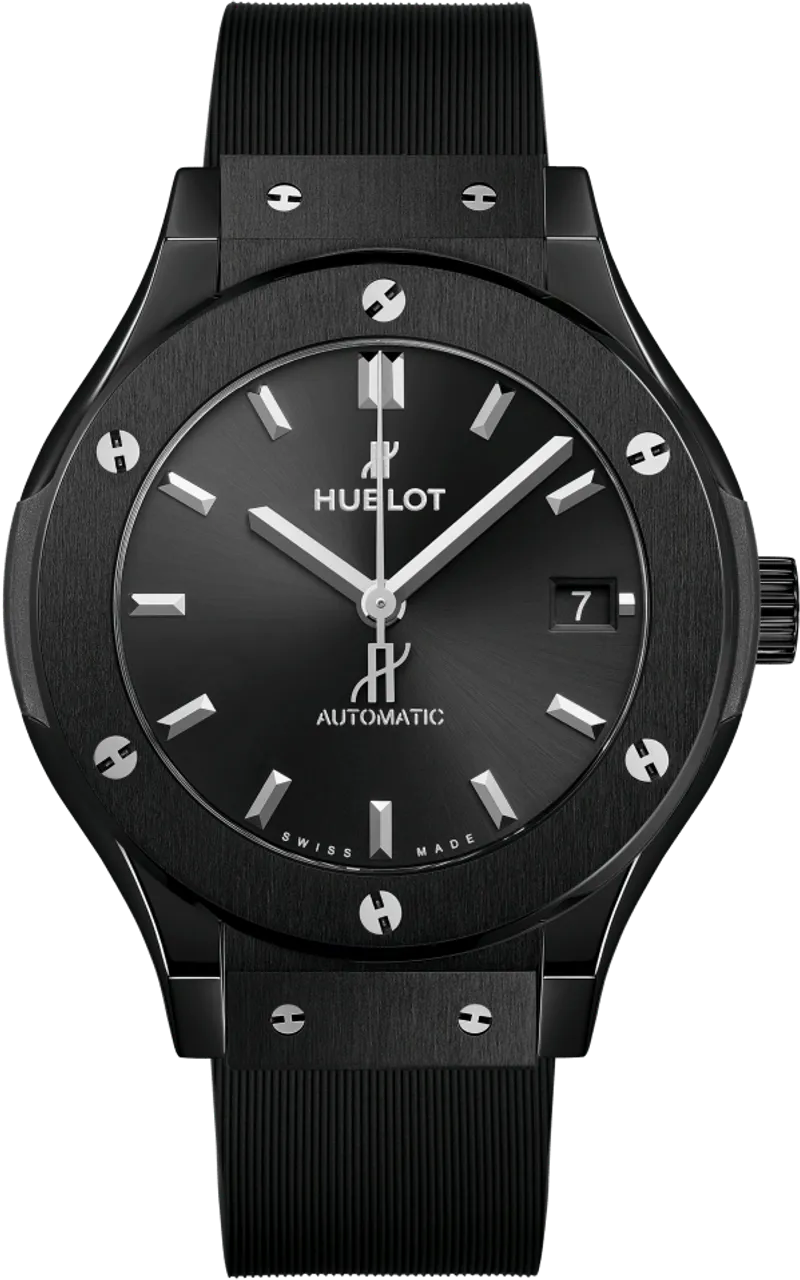 Hublot Classic Fusion 45, 42, 38, 33  565.CM.1470.RX 38mm Black ceramic Black