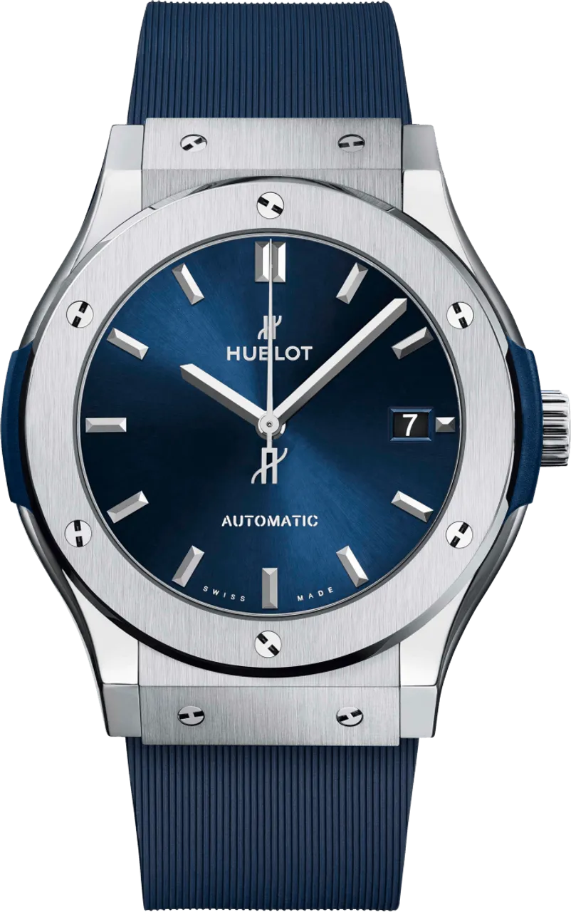 Hublot Classic Fusion 511.NX.7170.RX 45mm Titanium Blue