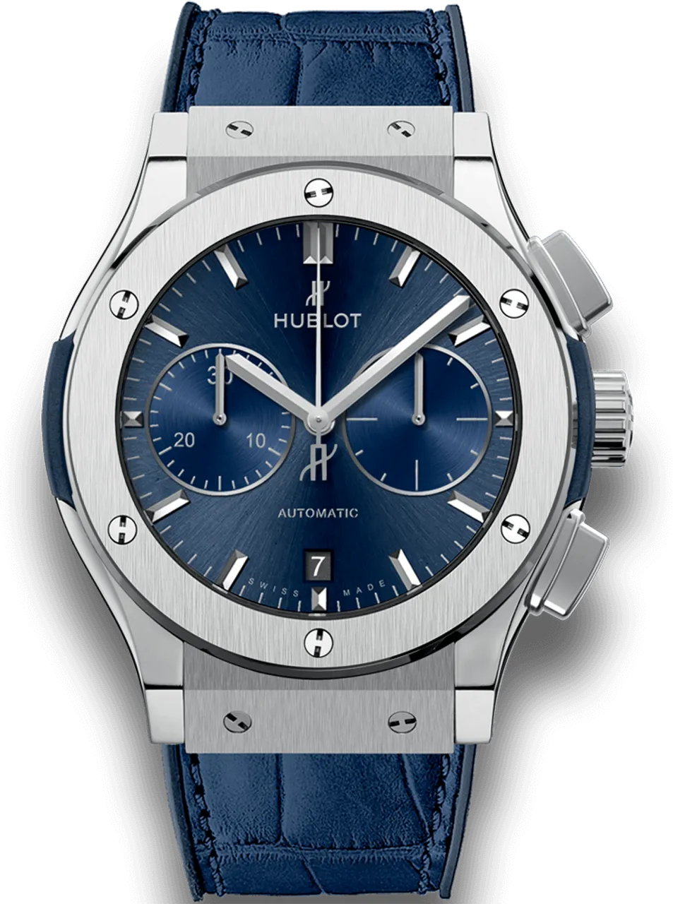 Hublot Classic Fusion 521.NX.7170.LR 45mm Titanium Blue