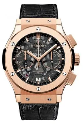 Hublot Classic Fusion 525.ox.0180.lr 45mm Yellow gold Skeletonized 1