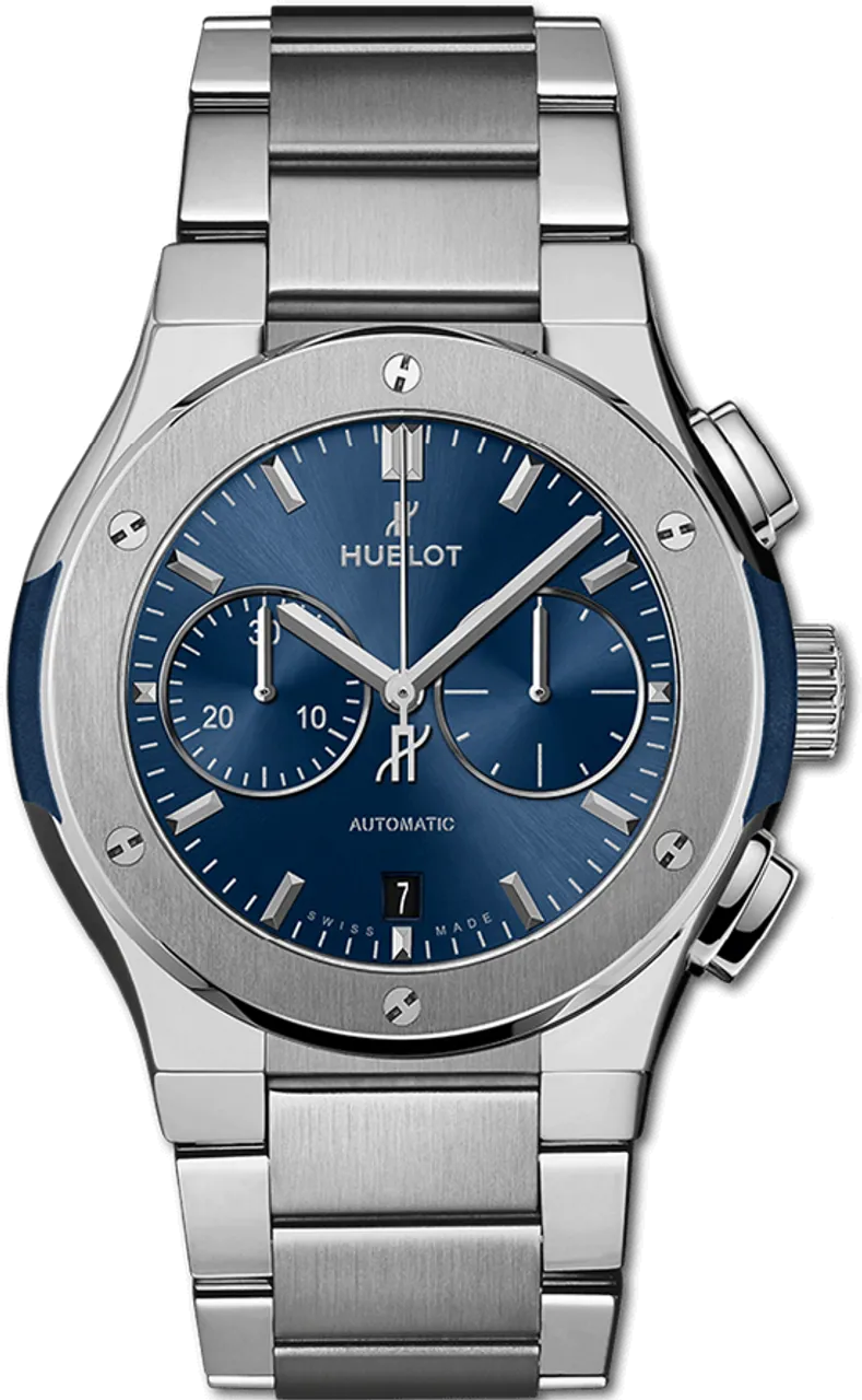 Hublot Classic Fusion 540.NX.7170.NX 42mm Titanium Blue